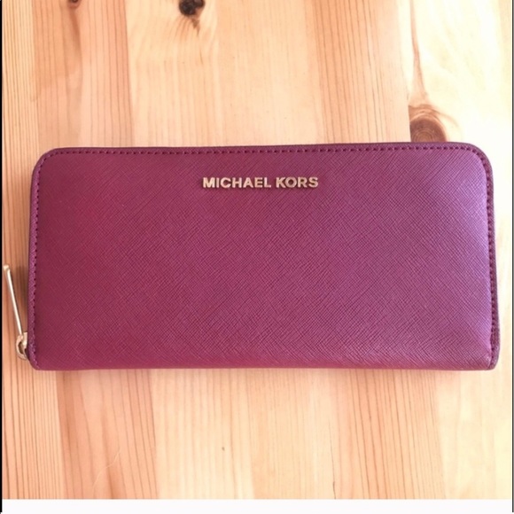 MICHAEL Michael Kors Handbags - MICHAEL Michael Kors Cherry Jet Set Travel Wallet